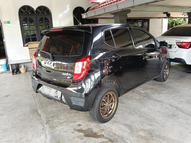 Axia 1.0 G 2017 (A) - enjin steady, dalaman bersih - 5