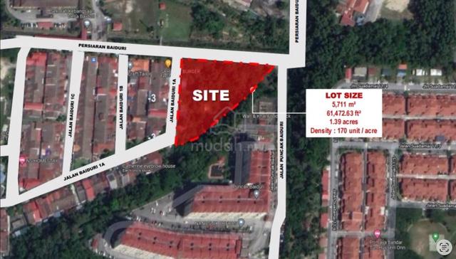 CORNER LAND n ST BUILDING 1.39 ACRE TAMAN CHERAS UTAMA CHERAS SELANGOR 1