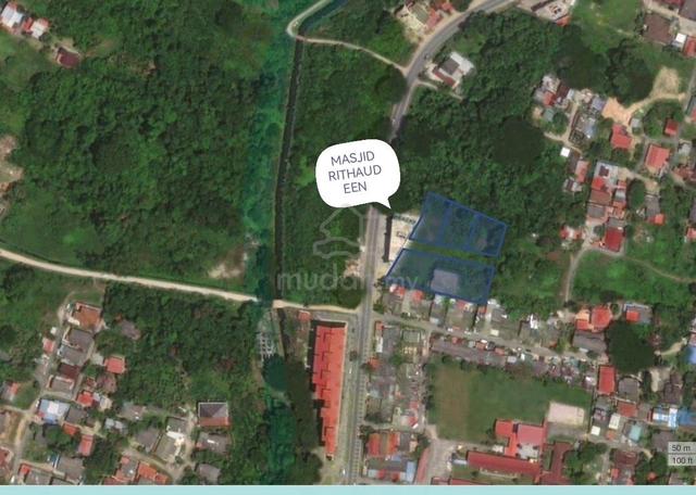 Tanah Lot Bangunan, Wakaf Mek Zainab Sebelah Kompleks Masjid Rithaudee 1