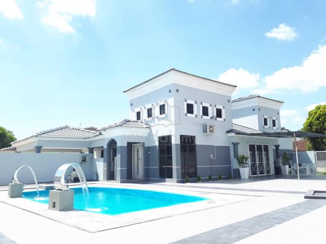 [FULLY FURNISHED] Afamosa 1-Storey Bungalow 8,000sqft land, Alor Gajah 1