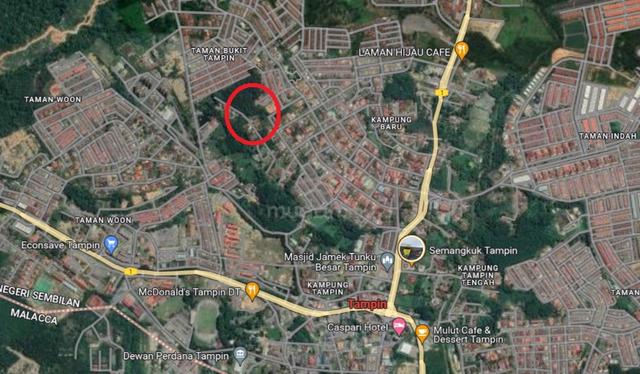 Freehold Bungalow lot 7250sf, Tampin : Ready Tar road & infrastructure 1