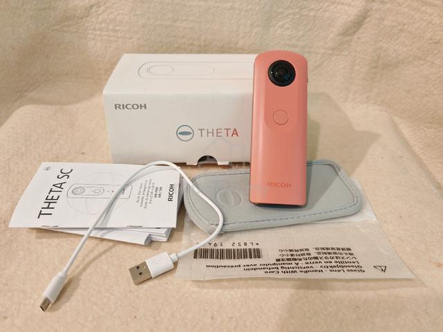 RICOH THETA SC PINK 133 RICOH THETA SC ピンク THETA SC2 - PINK