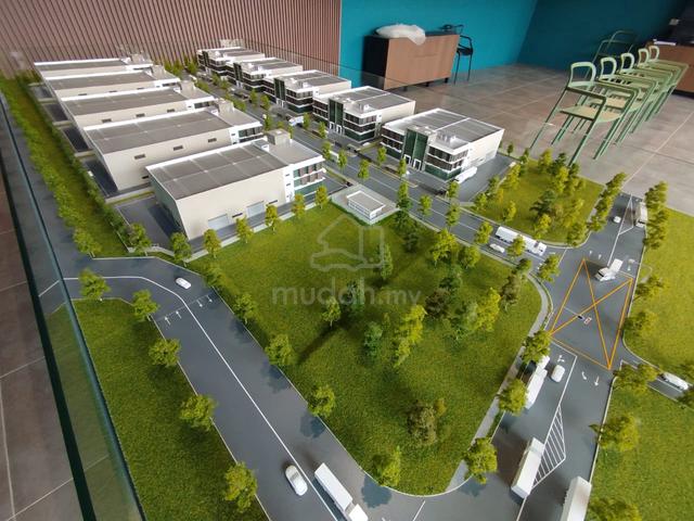 Semenyih sg lalang semi d & bungalow factory frontage mainroad 1