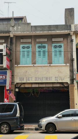 2-storey Heritage shoplot in Muar for rent 1