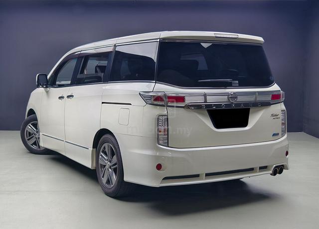 2012 Nissan ELGRAND 3.5 HIGHWAY STAR FRONTVIEW CAM - 2