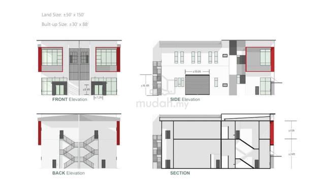 ALMA SIGNATURE 2 Storey Semi D Factory Warehouse Taman Industri Impian 1