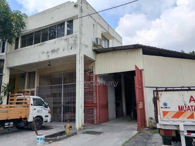 Kepong Sri Ehsan Corner 1.5 Storey Link Factory Freehold 1