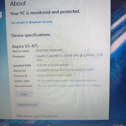 Acer V3  - photo 5 of 6