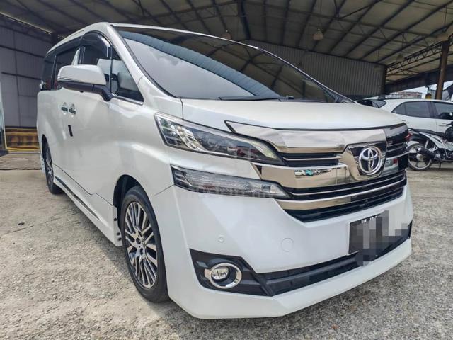 2017 Toyota VELLFIRE 2.5ZG (A) - 2