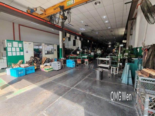 Perindustrian Air Hitam 1.5 Storey Semi D Factory 73x175 200amps Sale 1