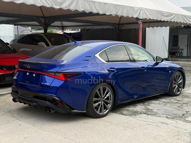 2021 Lexus IS300 2.0 F-SPORT (SUNROOF, BLACK INT) - 2