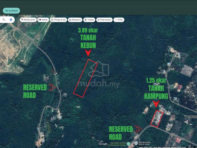 (2 IN 1 TANAH KG & KEBUN) Tanah Lot di KAMPUNG KEPIS BARU KUALA PILAH 1