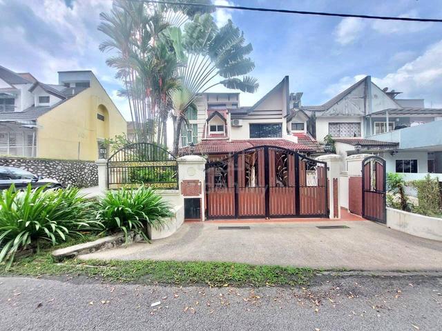 End Lot FACING OPEN Double Storey Terrace Taman Sri Cheras 1