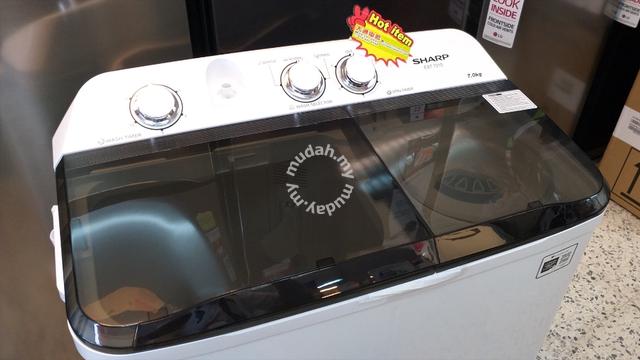 sharp semi auto washing machine 7kg