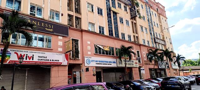 1sf floor (Well Kept) 850sft Diamond Square Setapak for rent 1