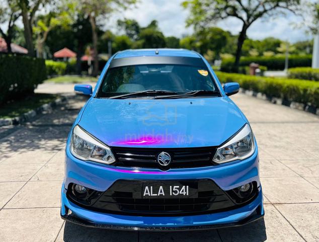 SAGA CVT 1.3(auto) 2018-SOFT THAI BLUE PURPLE CUN! - 2