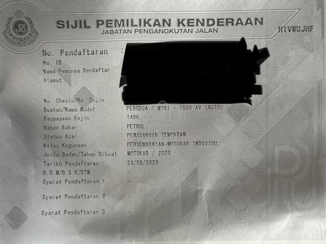 2020 Perodua MYVI 1.5 ADVANCE Hatchback Bodykit - 3