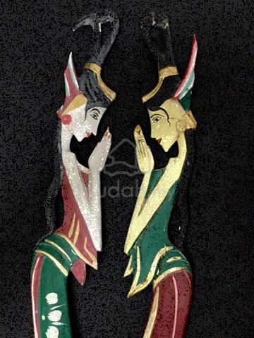 Graceful Wood Figurines (Pair) - photo 2 of 5