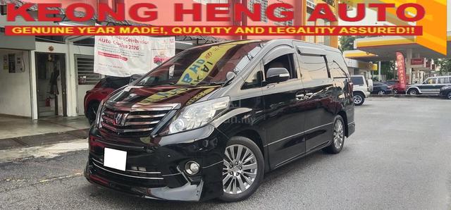2012 Toyota ALPHARD 2.4 240S FACELIFT (A) 1YR-WRTY - 1