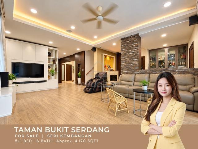Rare| 2sty Semi-D For Sale @Taman Bukit Serdang, Sri Kembangan Serdang 1