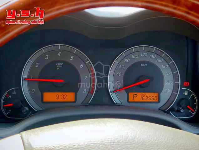 2009 Toyota COROLLA 1.8 ALTIS G MY08 E140 (A) - 2
