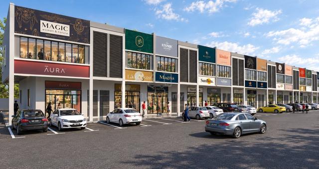 Double Storey Terrace Shoplot at Lunas 1