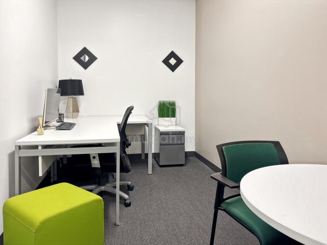 Private office space for 2 employees in Regus Wisma Hamzah Kwong Hing 1