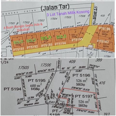 Tanah Lot Banglo Dekat Sekolah (SMK/SK) To Uban, Pasir Mas 1