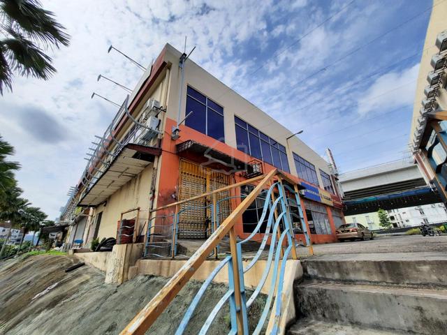 Nice 1st floor shop, facing main road free parking Ampang Pandan indah 1