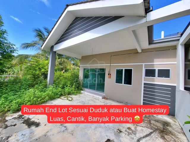 End Lot 4 Bilik Buat Homestay atau Duduk Memang Luas Parking Banyak 1