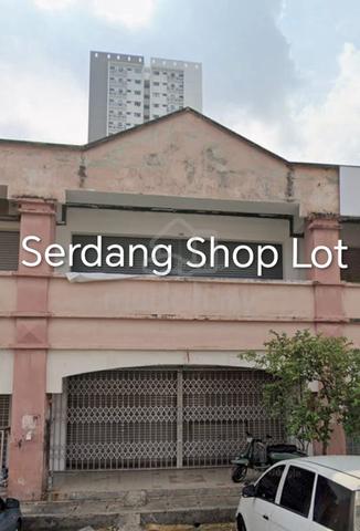 Ground Floor Shop lot @Serdang 1700sf 1