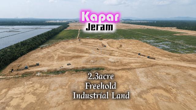 KIIP Kapar Jeram 2.3acre converted Freehold Medium Industrial Land 1