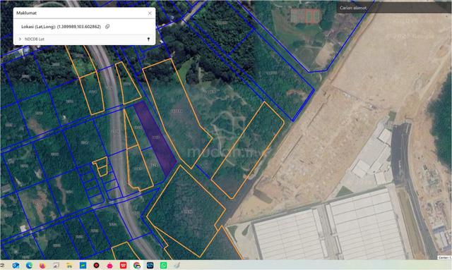 Tanah Rizab Melayu untuk dijual - Bukit Kucing, Gelang Patah 1