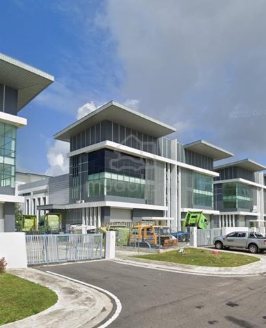 Harvest Green Industrial Park 2 Storey Cluster Office Factory Johor 1