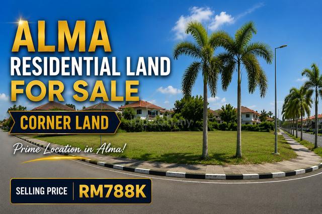 Corner Residential Land For Sale @ Alma, Bukit Mertajam 1