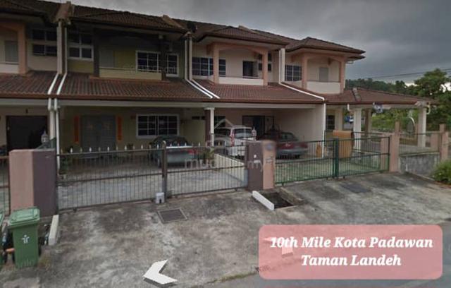 Double Storey House 10th Mile Kota Padawan 1