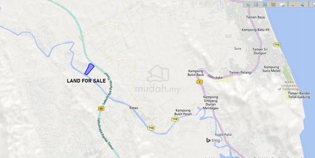 Tanah Freehold 74 Ekar Agri land sawit Sebelah highway LPT DUNGUN 1