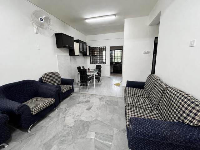 AIRCOND Bukit Oug P/ FURNISHED Kit Cabinet Washer Heater 2 Parking LRT 1