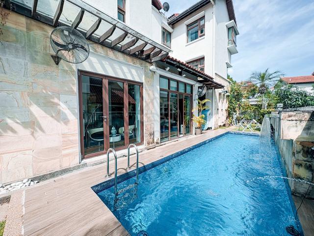 CANTIK 5500sqft 🔥 3 Storey Link Bungalow Tijani 2 South @ Bukit Tunku 1