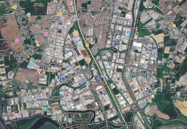 Penang Industrial land, FREEHOLD, near bridges 1