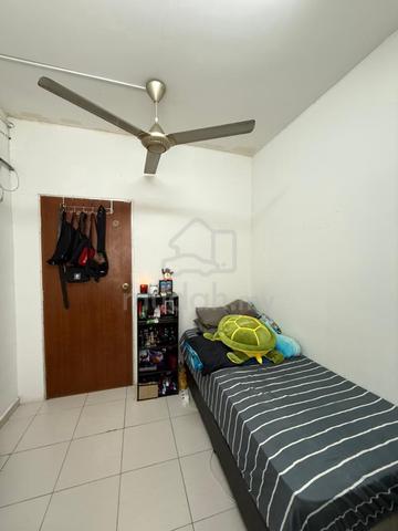 FF room @Academia South City, Free WIFi & water, walk to LRT & KTM 1
