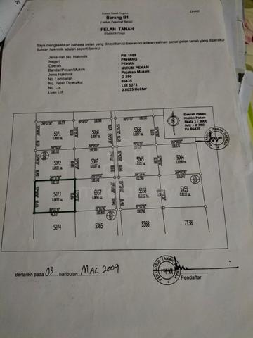 Tanah Kebun Kelapa Lokasi Strategik Untuk Dijual 1