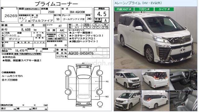 2023 Toyota VELLFIRE 2.5 GOLDEN EYES Modellista - 2
