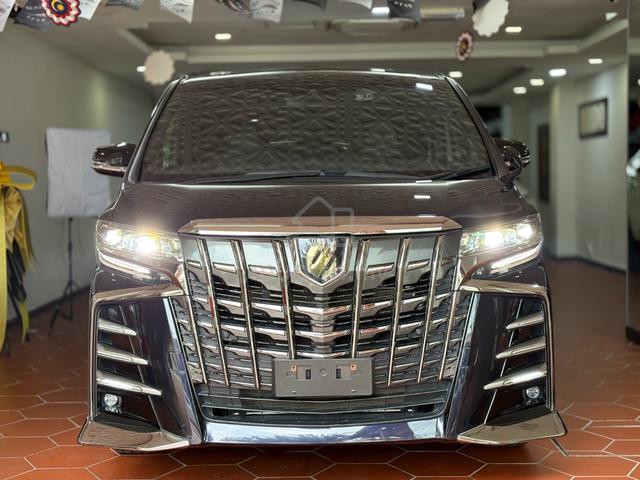 2022 Toyota ALPHARD 2.5 S TYPE GOLD 3 Black 17k KM - 2
