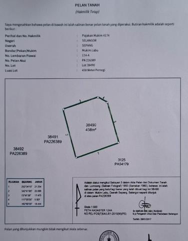 Sepang • Lot Banglo, Labu Lanjut berdekatan KLIA 1