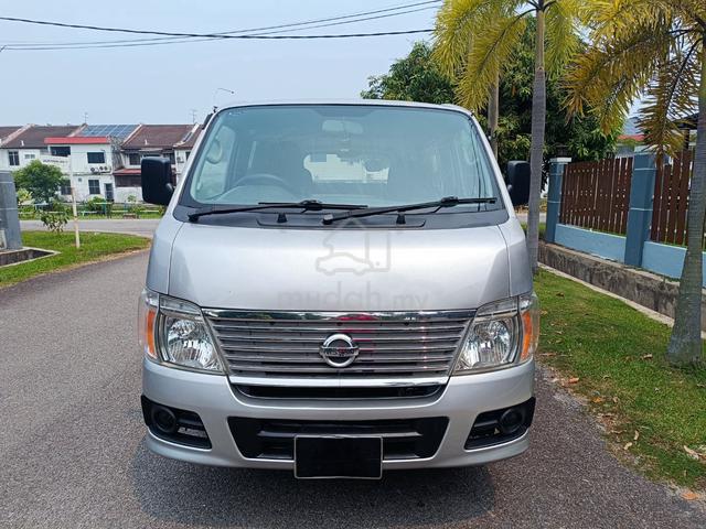 2011 Nissan URVAN 3.0 WINDOW VAN (M) 1 Owner Only - 2