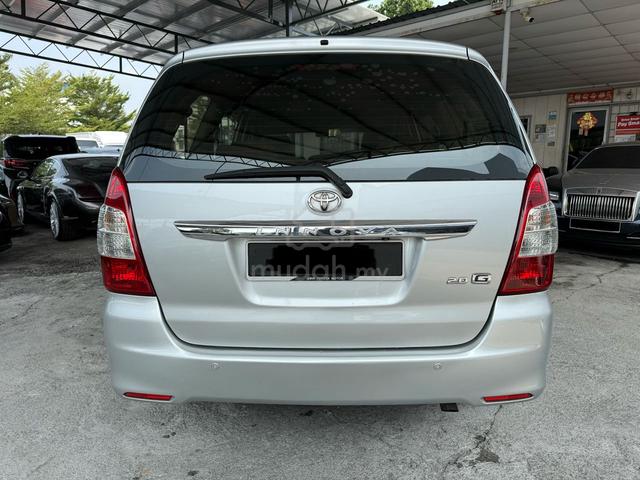 2013 Toyota INNOVA 2.0 G (A) Boleh Loan - 4