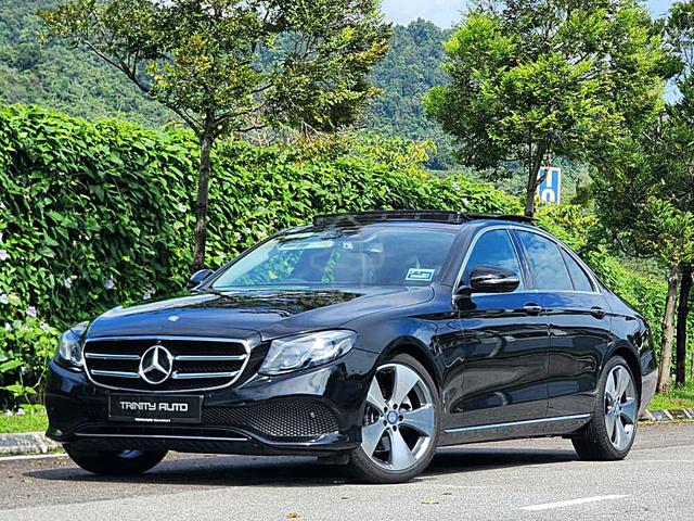 NOV 2017 MERCEDES E250 (A)W213 Local 9G AV 1 Owner - 2