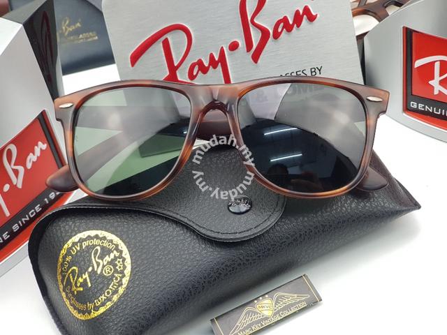 Rayban BL USA Wayfarer 54mm Mock Tortoise - Watches & Fashion Accessories  for sale in Bangi, Selangor