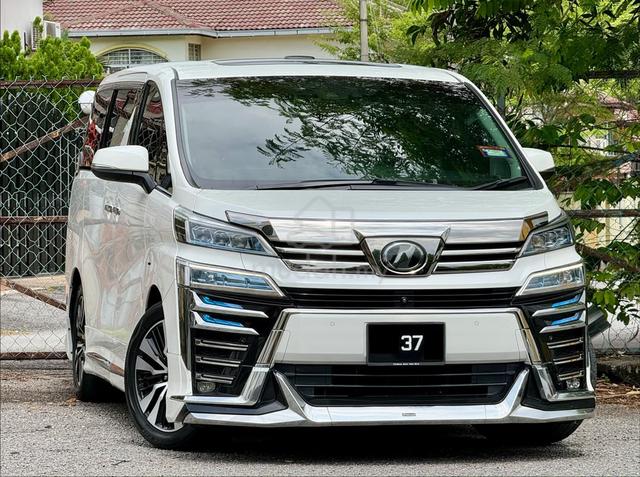 2019/2023 Toyota VELLFIRE 2.5 ZG (A) NUM PLATE 37 - 1